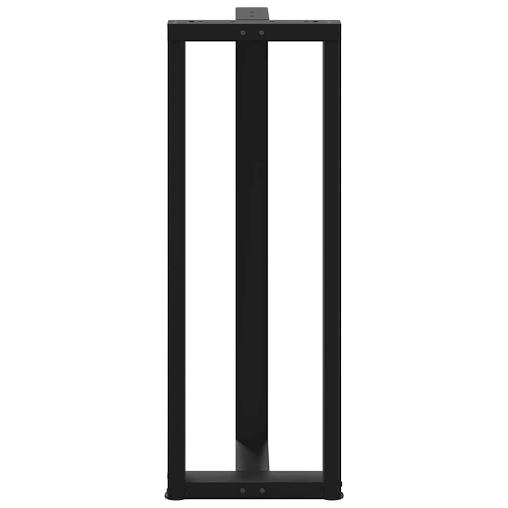 Pieds de table de bar forme de T 2 pcs noir 40x35x(111-112) cm Pieds de table vidaXL   