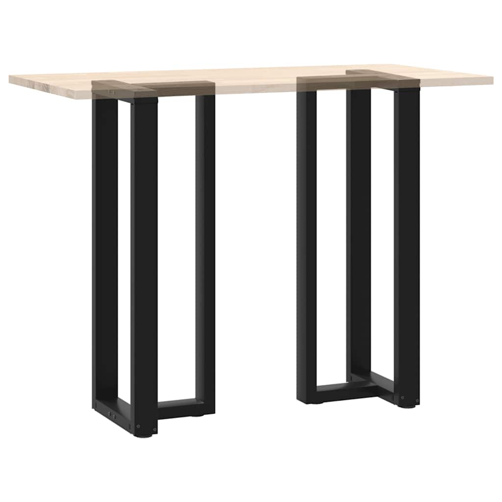 Pieds de table de bar forme de T 2 pcs noir 40x35x(111-112) cm Pieds de table vidaXL   