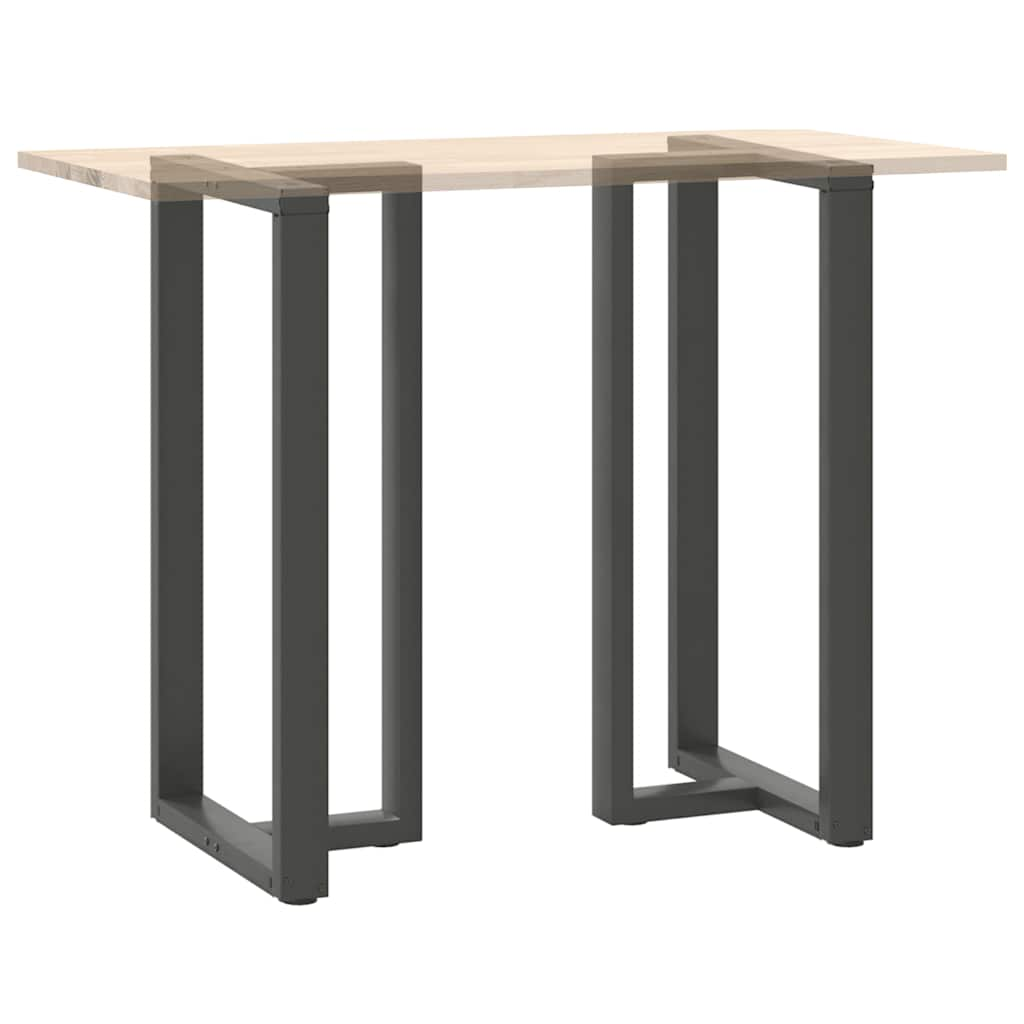 Pieds de table de bar forme de T 2 pcs anthracite acier Pieds de table vidaXL   