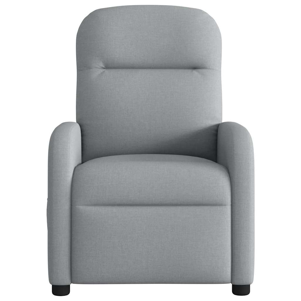 Fauteuil inclinable Gris clair Tissu - Xios Store SNC