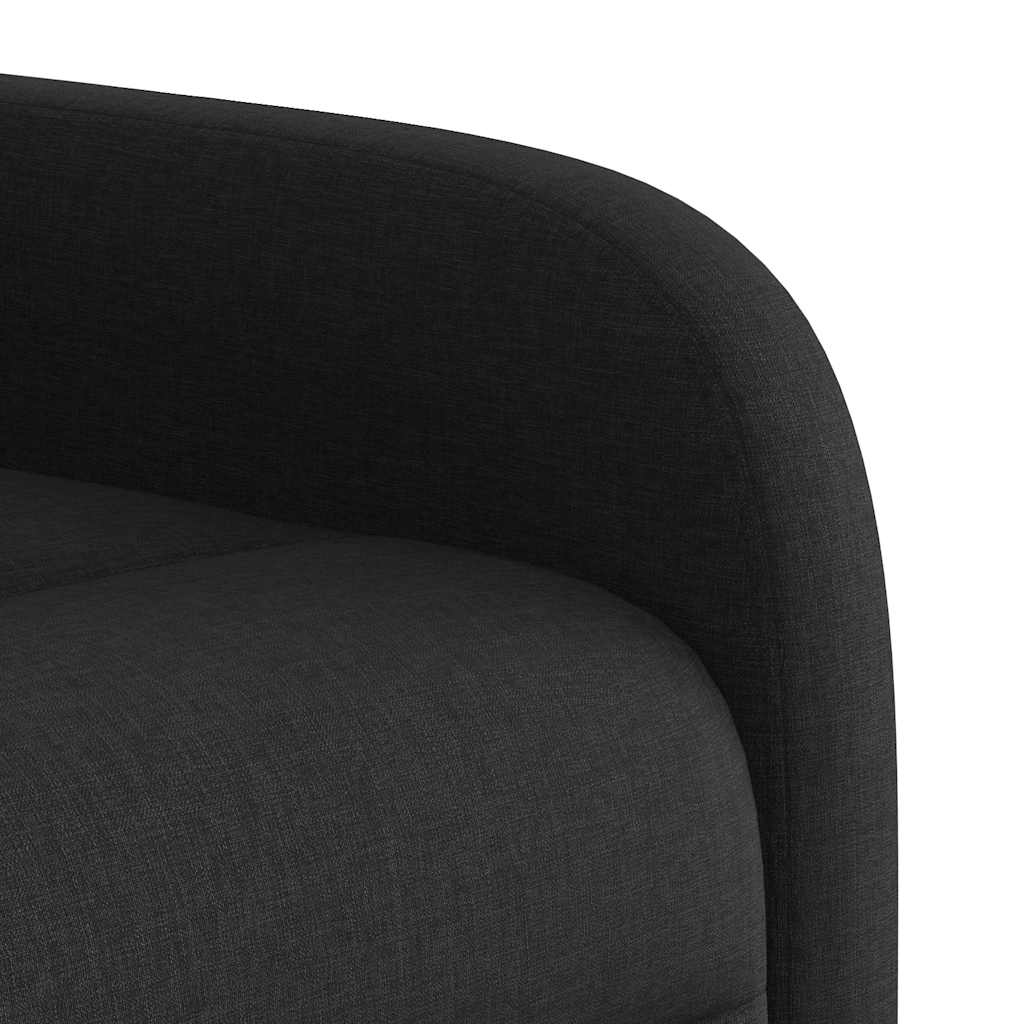 Fauteuil inclinable Noir Tissu - Xios Store SNC