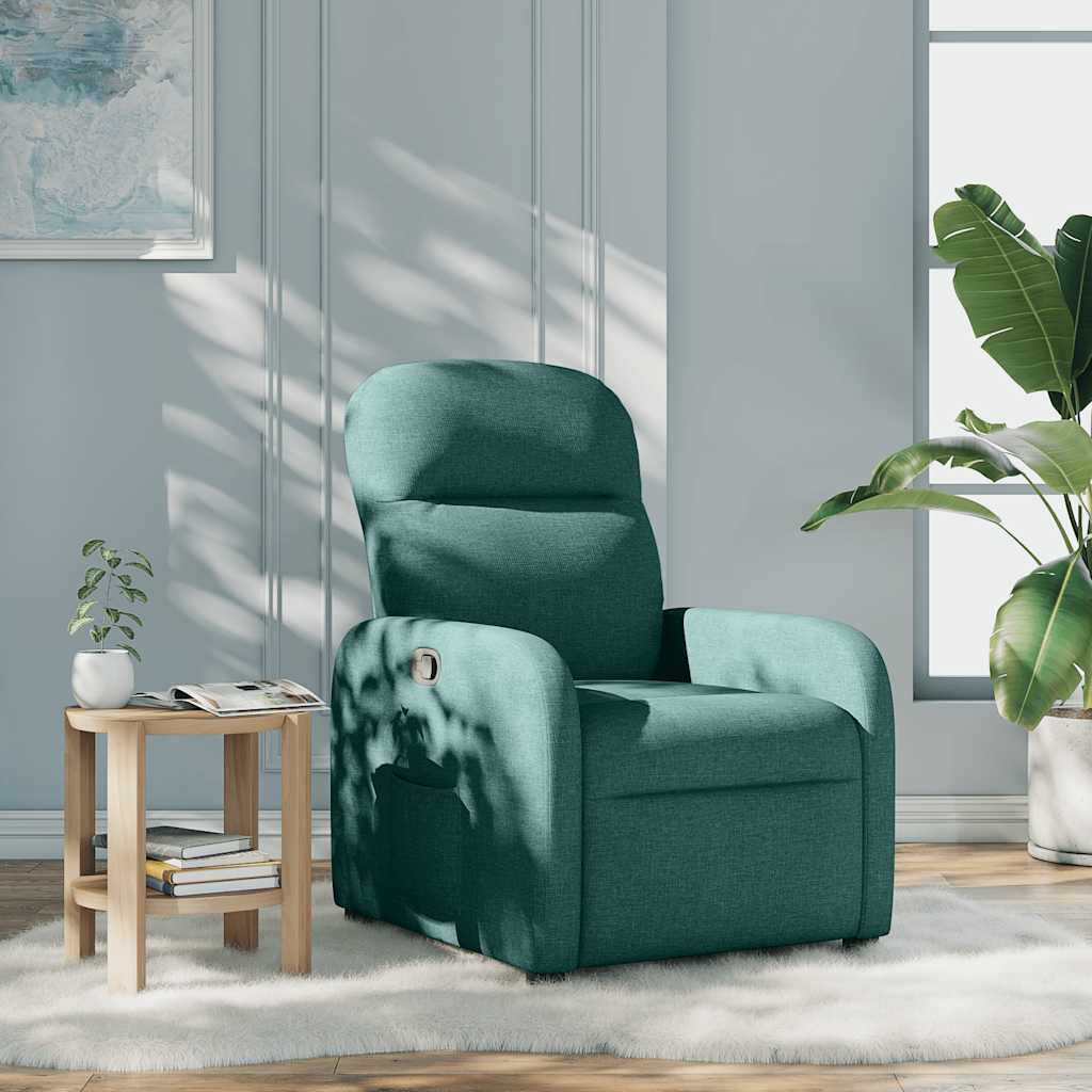 Fauteuil inclinable Vert foncé Tissu - Xios Store SNC