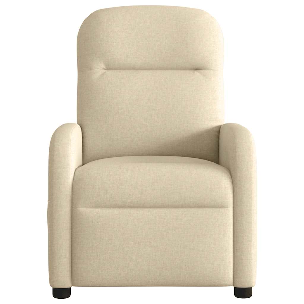 Fauteuil inclinable Crème Tissu - Xios Store SNC