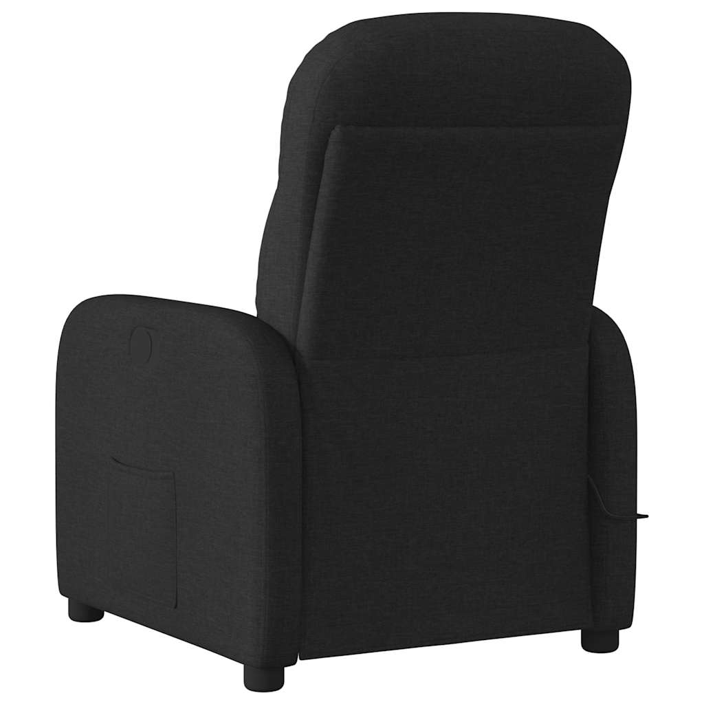 Fauteuil de massage inclinable Noir Tissu - Xios Store SNC