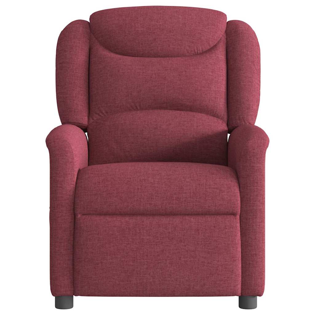 Fauteuil inclinable Rouge bordeaux Tissu