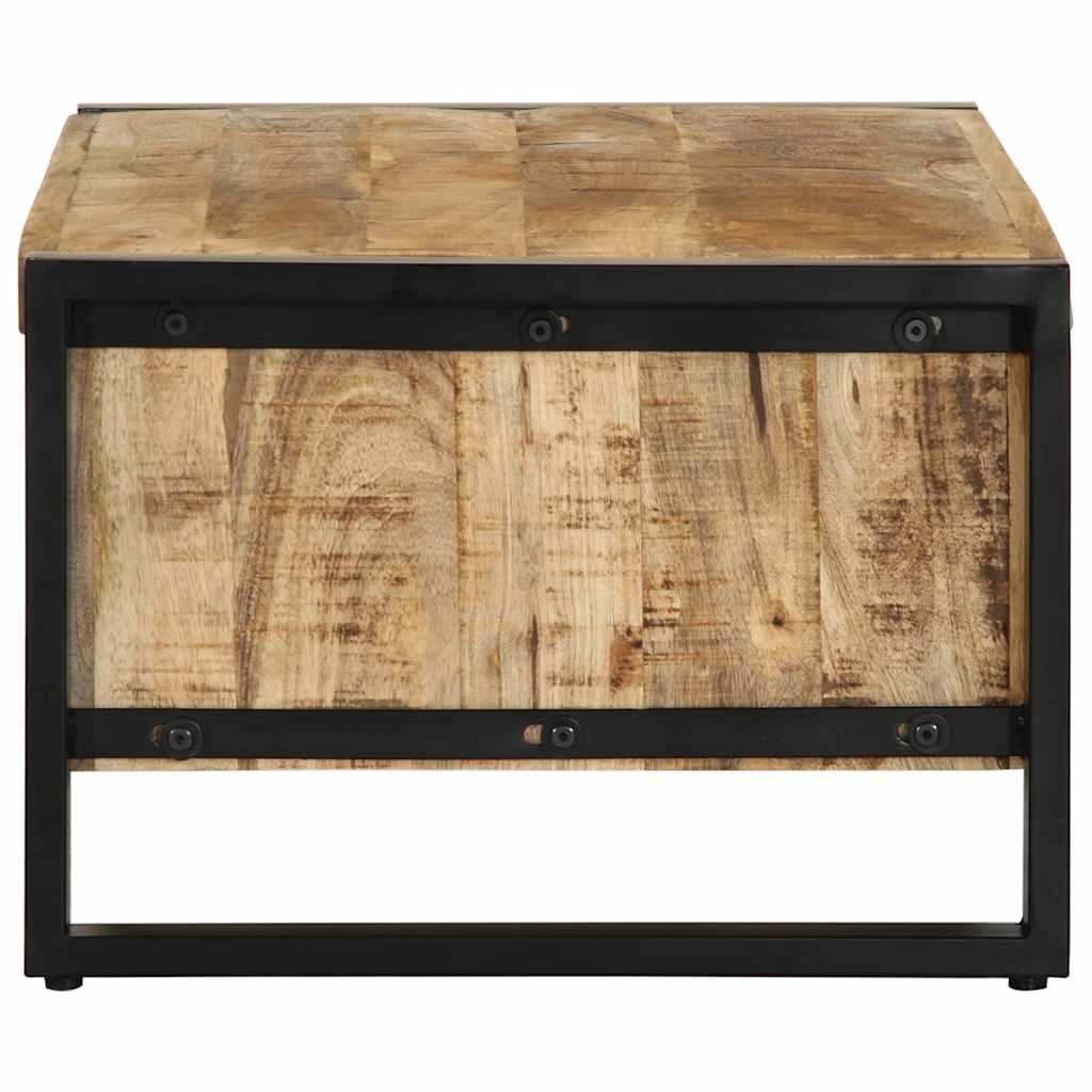 Table basse 90x50x36 cm bois de manguier massif brut Tables basses vidaXL   