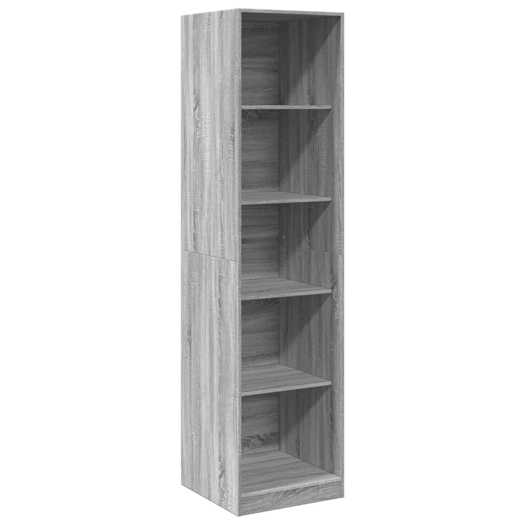 Garde-robe gris sonoma 50x50x200 cm bois d'ingénierie Armoires vidaXL   