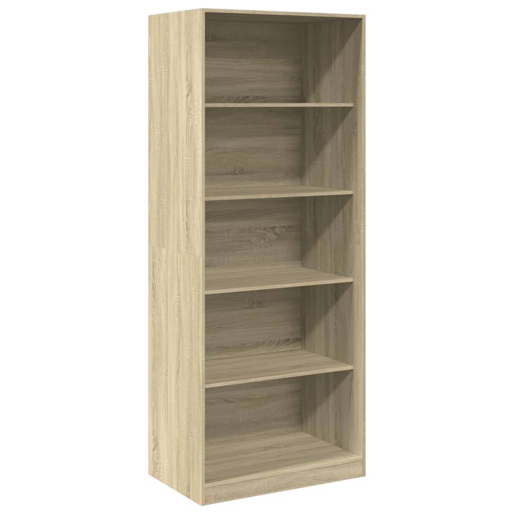 Garde-robe chêne sonoma 80x50x200 cm bois d'ingénierie Armoires vidaXL   