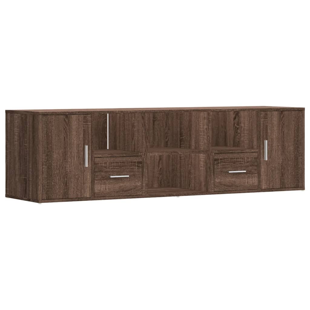 Armoire d'angle chêne marron 160x40x45 cm bois d'ingénierie Armoires & meubles de rangement vidaXL   