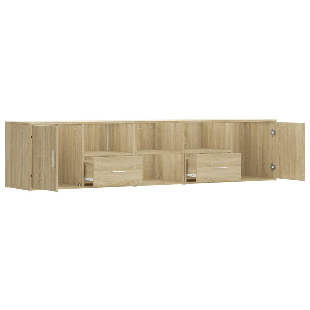 Armoire d'angle chêne sonoma 200x40x45 cm bois d’ingénierie Armoires & meubles de rangement vidaXL   