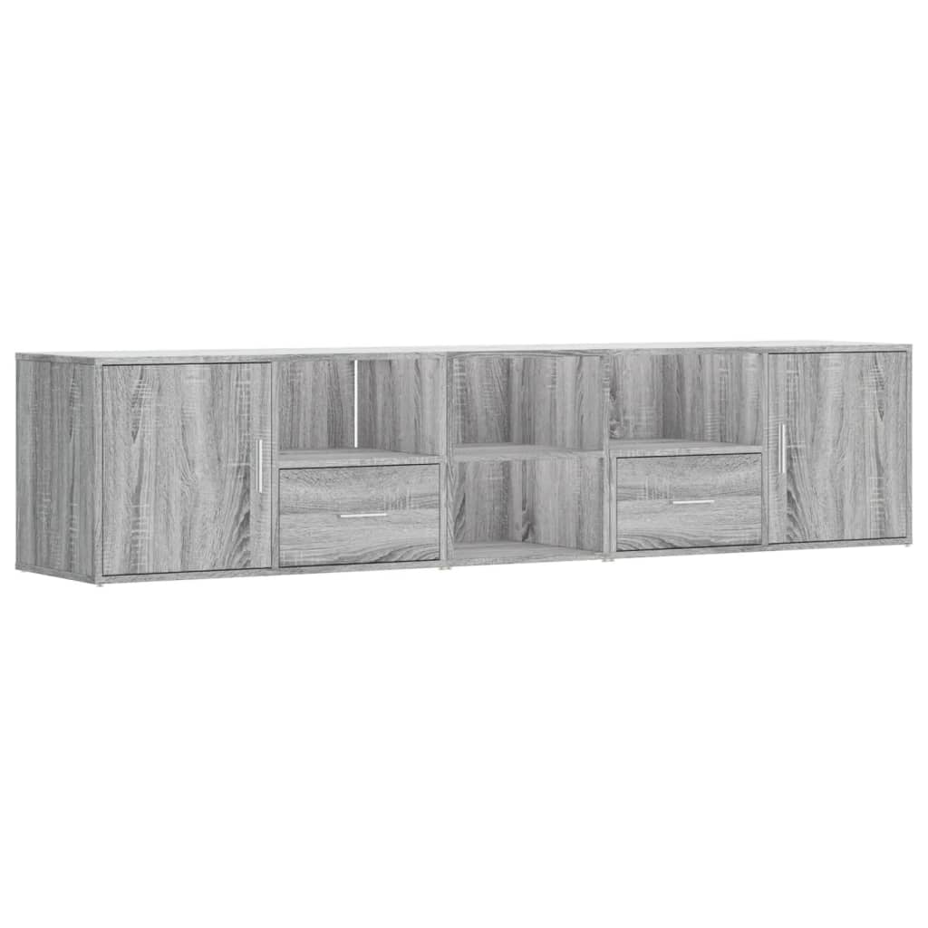 Armoire d'angle sonoma gris 200x40x45 cm bois d'ingénierie Armoires & meubles de rangement vidaXL   