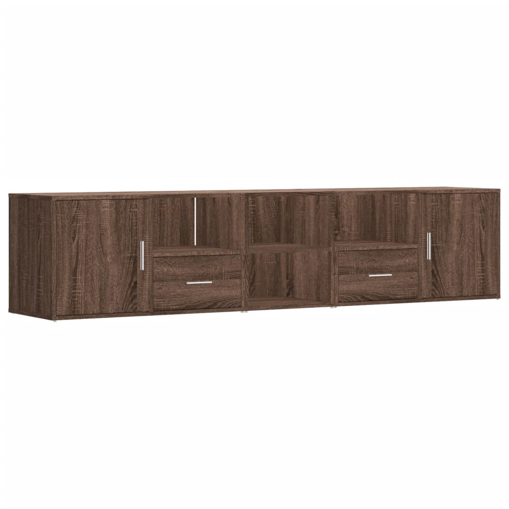 Armoire d'angle chêne marron 200x40x45 cm bois d'ingénierie Armoires & meubles de rangement vidaXL   