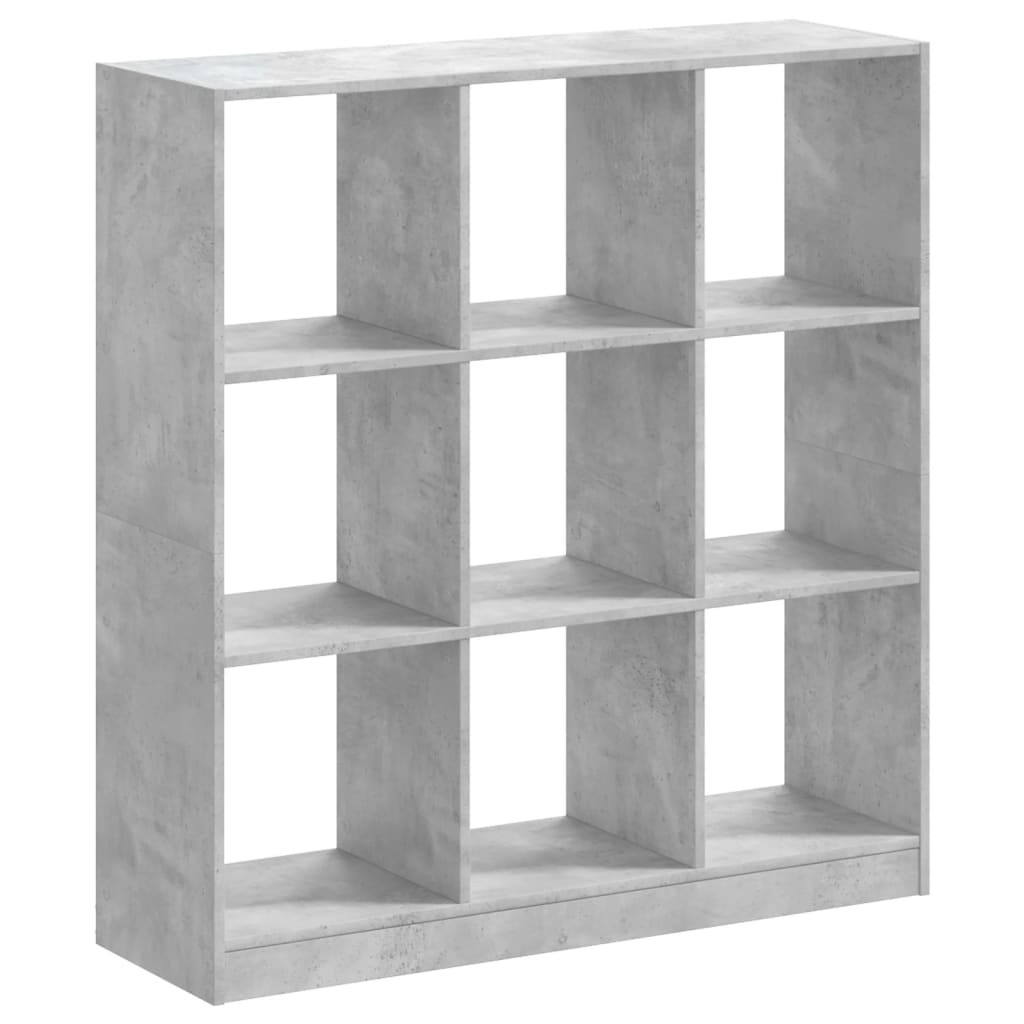 Image Bibliothèque gris béton 102x32x108 cm bois d'ingénierie | Xios Store SNC vidaXL Xios Store SNC