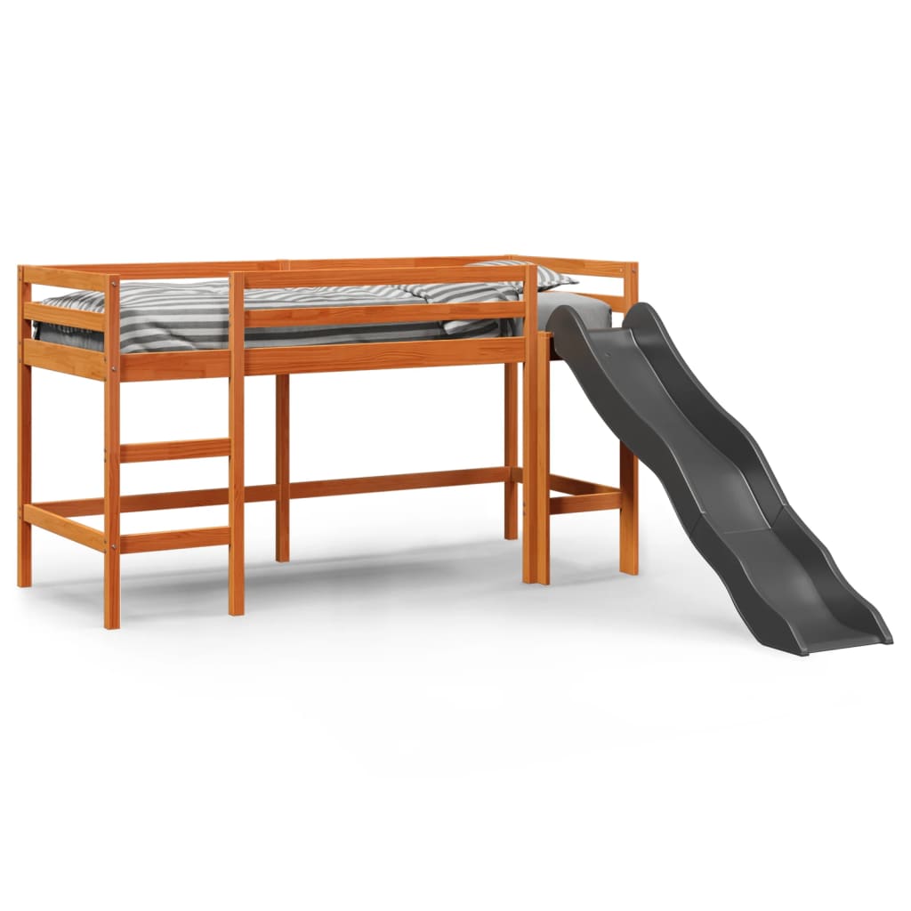 Lit mezzanine d'enfants sans matelas 90x190 cm bois pin massif Lits & cadres de lit vidaXL   