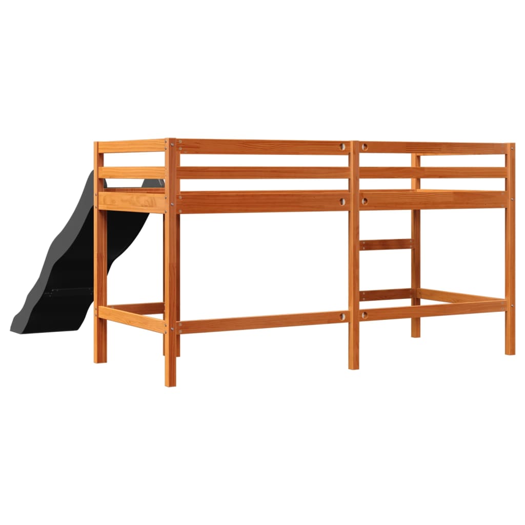 Lit mezzanine d'enfants sans matelas 90x190 cm bois pin massif Lits & cadres de lit vidaXL   