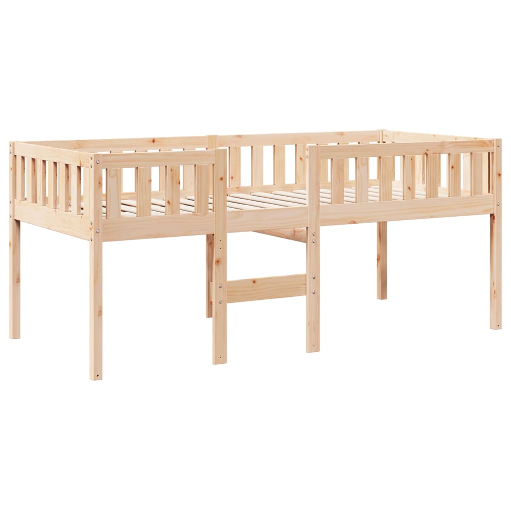 Lit pour enfants sans matelas 80x200 cm bois de pin massif Lits & cadres de lit vidaXL   