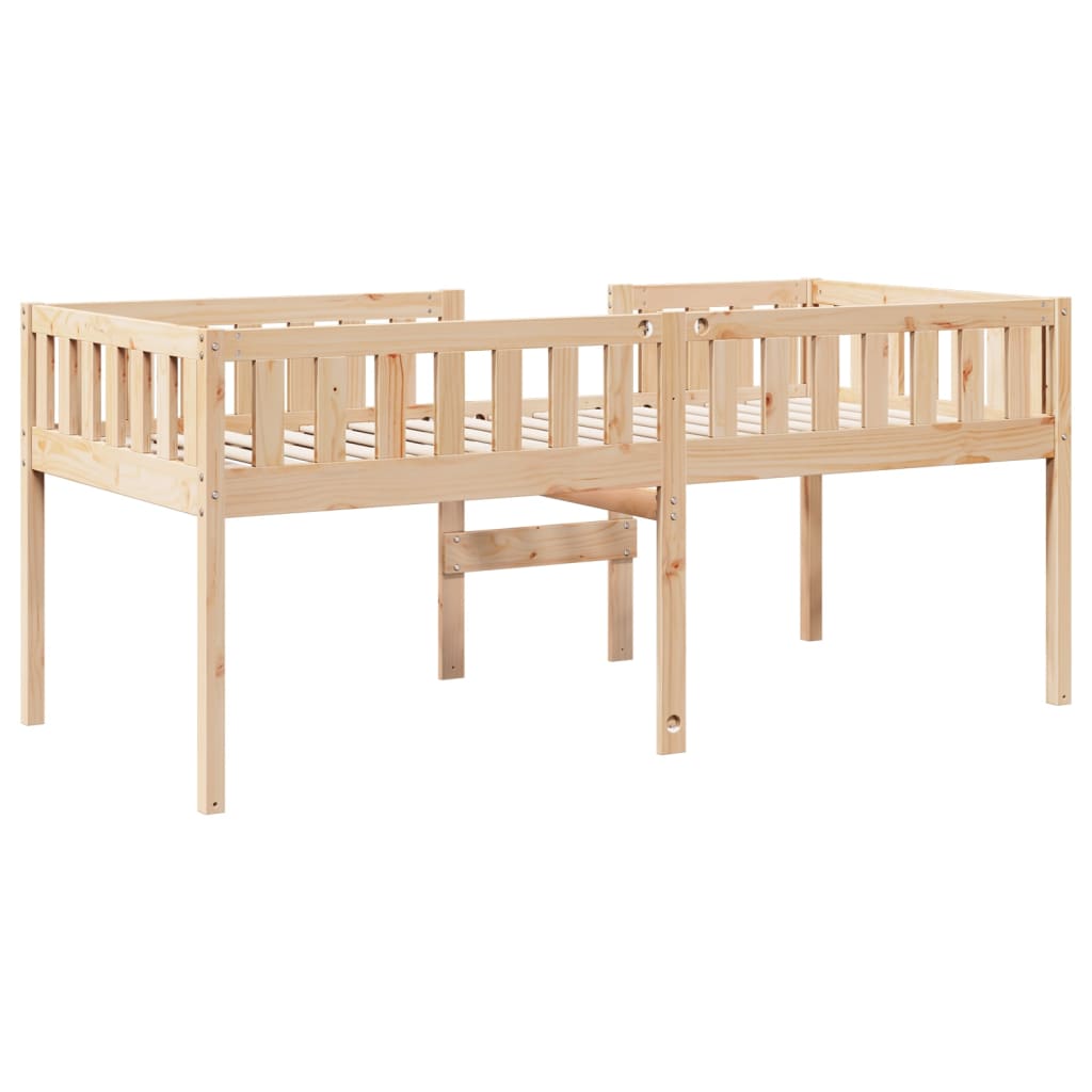 Lit pour enfants sans matelas 80x200 cm bois de pin massif Lits & cadres de lit vidaXL   