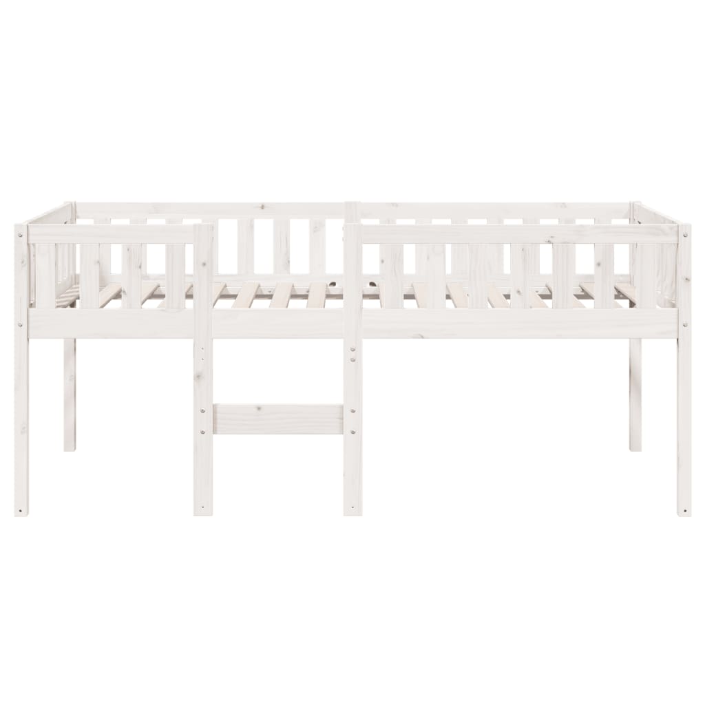 Lit pour enfants sans matelas blanc 80x200cm bois de pin massif Lits & cadres de lit vidaXL   