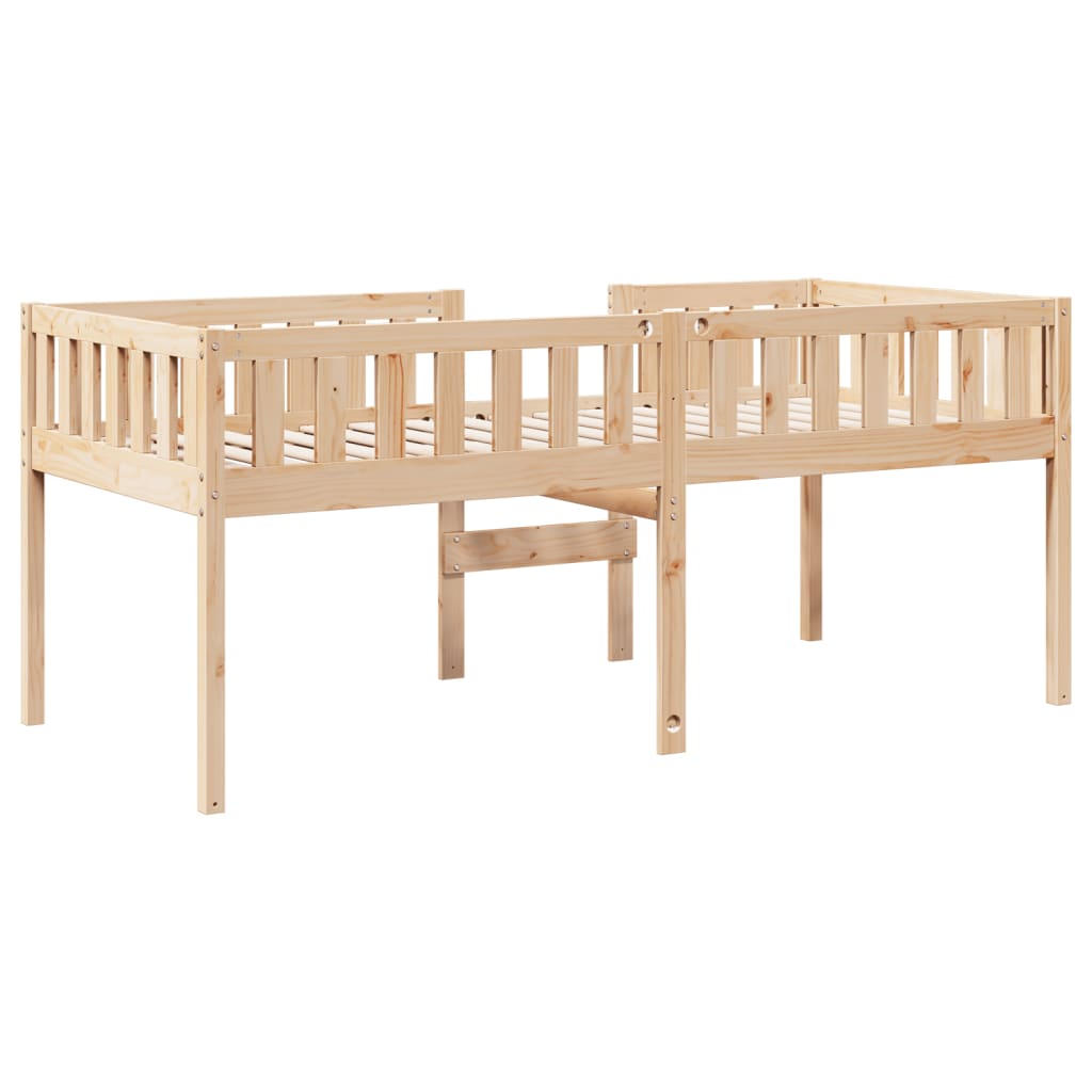 Lit pour enfants sans matelas 90x200 cm bois de pin massif Lits & cadres de lit vidaXL   