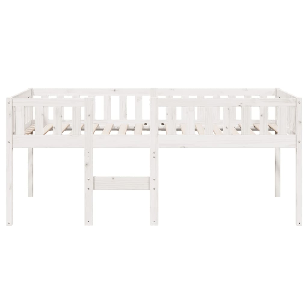 Lit pour enfants sans matelas blanc 90x190cm bois de pin massif Lits & cadres de lit vidaXL   