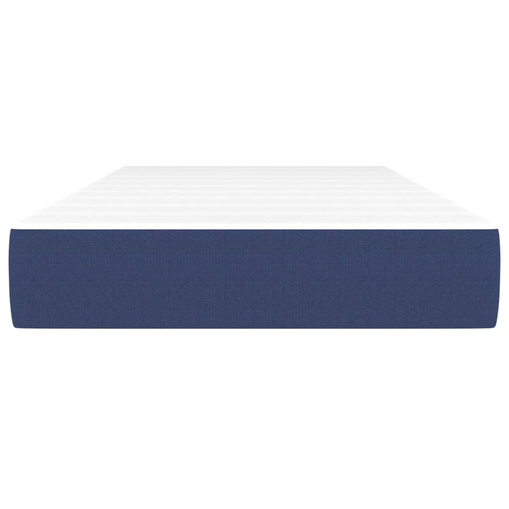 Matelas à ressorts ensachés pour enfants bleu 80x160 cm tissu Matelas vidaXL   