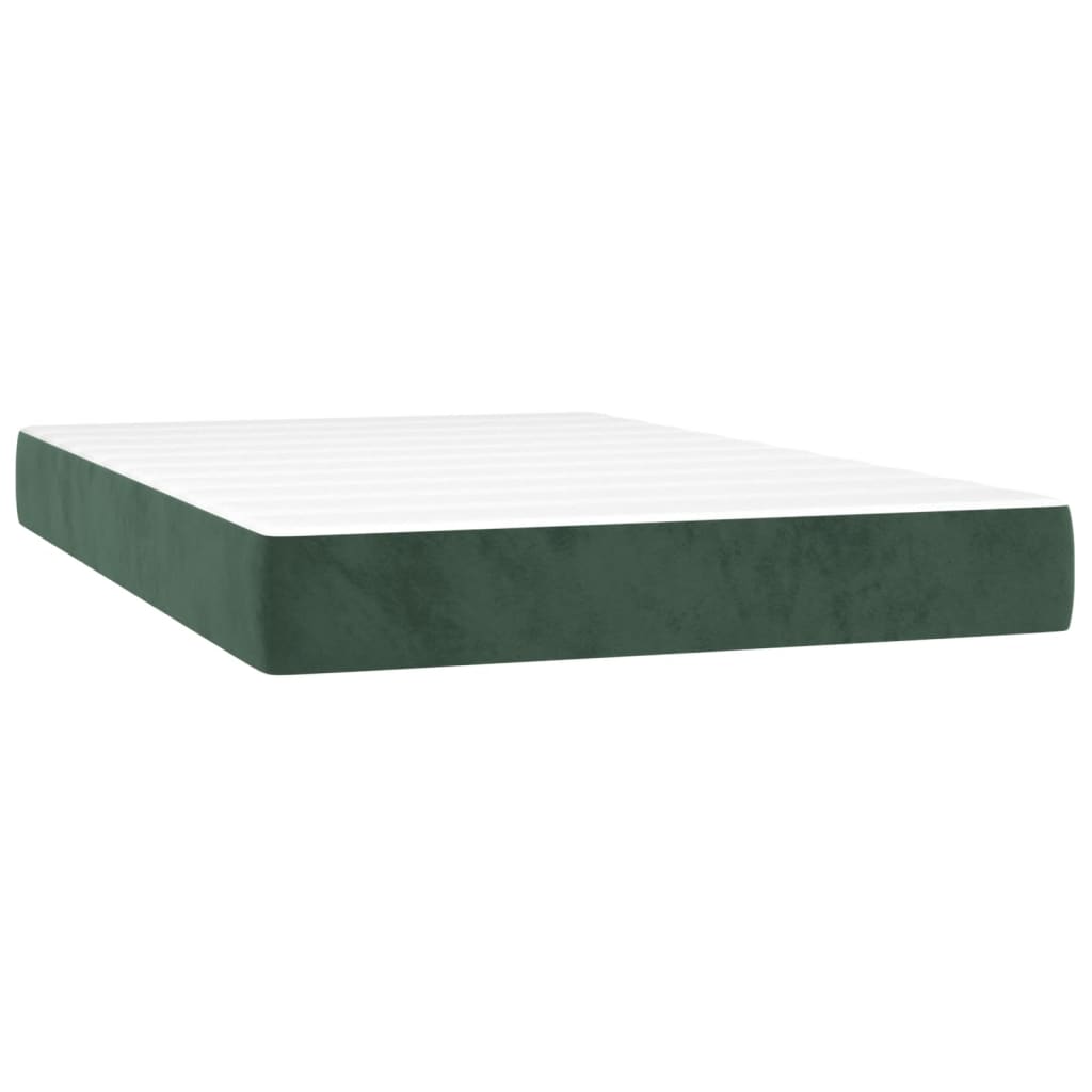 Matelas de lit à ressorts ensachés 120x220x20 cm velours Matelas vidaXL   