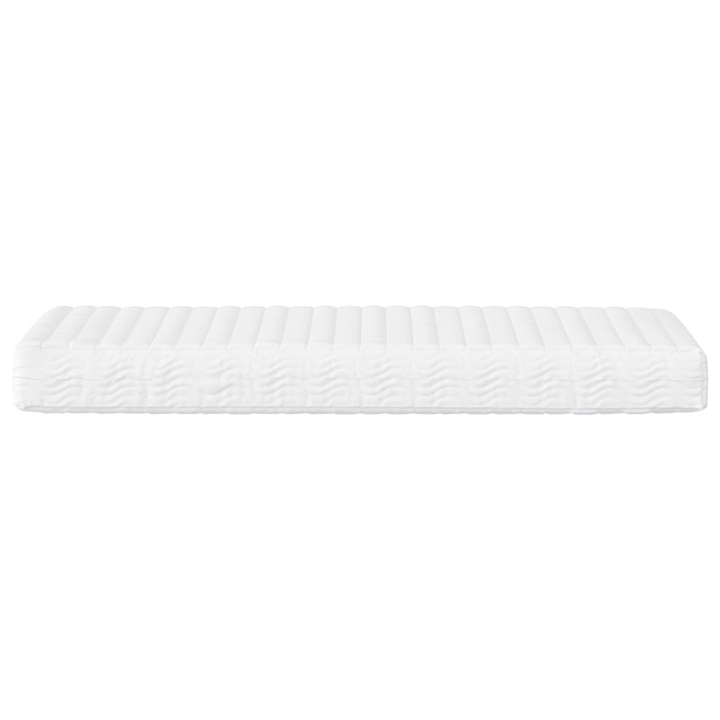 Matelas en mousse blanc 80x210 cm dureté H2 H3 Matelas vidaXL   