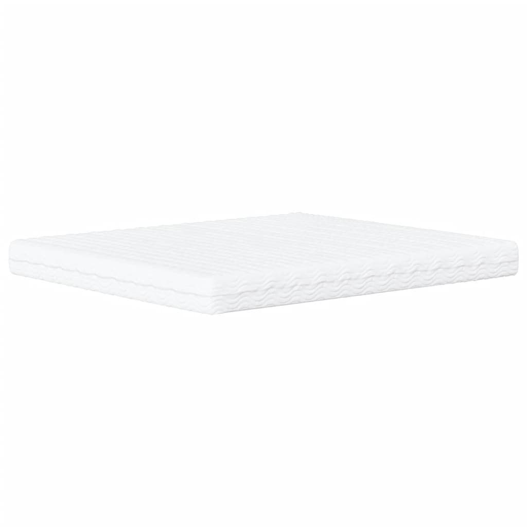 Matelas en mousse blanc 160x210 cm dureté H2 H3 Matelas vidaXL   