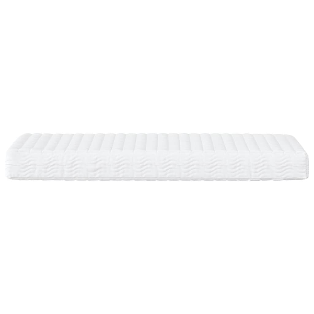 Matelas en mousse blanc 100x220 cm dureté H2 H3 Matelas vidaXL   