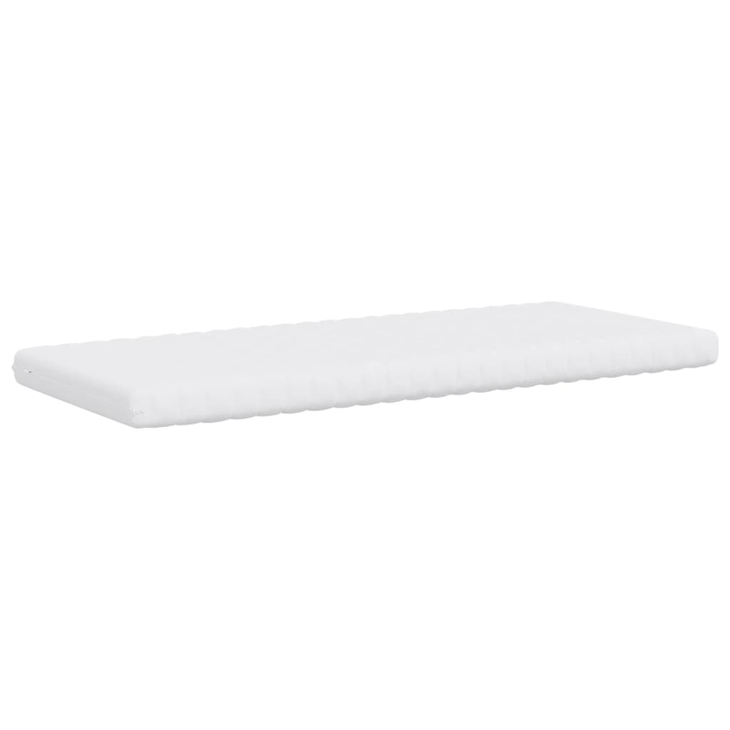 Matelas en mousse blanc 80x210 cm 7 zones dureté 20 ILD Matelas vidaXL   