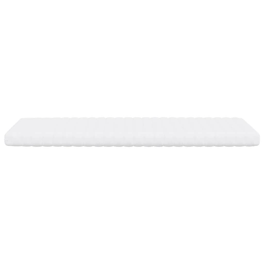 Matelas en mousse blanc 80x210 cm 7 zones dureté 20 ILD Matelas vidaXL   