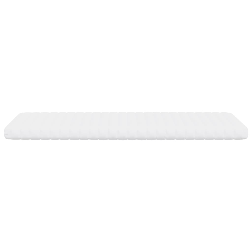 Matelas en mousse blanc 90x210 cm 7 zones dureté 20 ILD Matelas vidaXL   