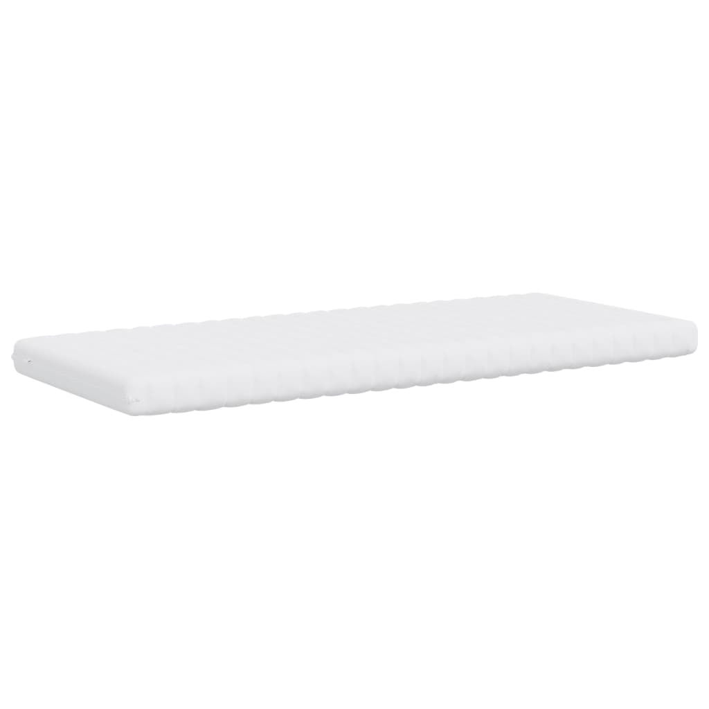 Matelas en mousse blanc 100x210 cm 7 zones dureté 20 ILD Matelas vidaXL   