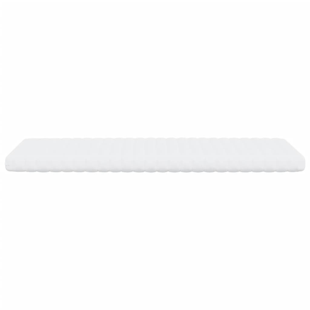 Matelas en mousse blanc 100x220 cm 7 zones dureté 20 ILD Matelas vidaXL   