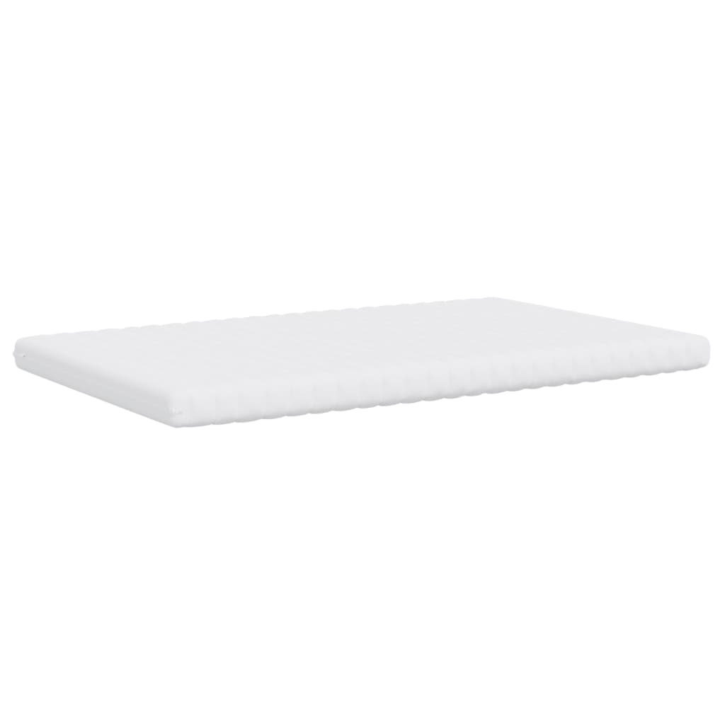 Matelas en mousse blanc 120x220 cm 7 zones dureté 20 ILD Matelas vidaXL   