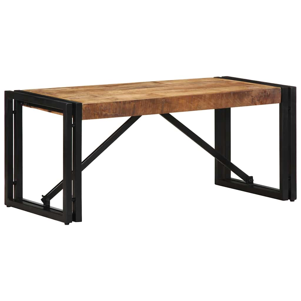 Table basse 80x40x35 cm bois de manguier massif brut Tables basses vidaXL