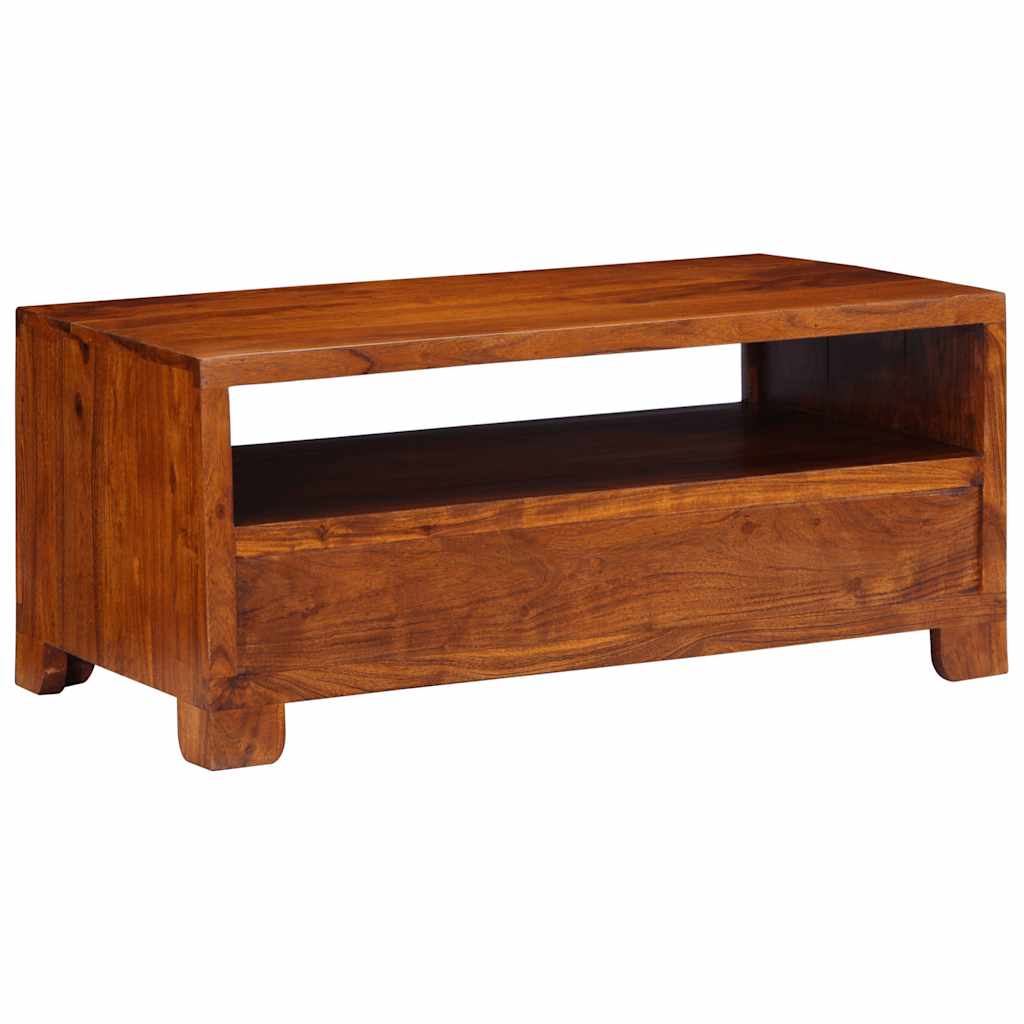 Table basse 90x50x40 cm bois d'acacia massif Tables basses vidaXL