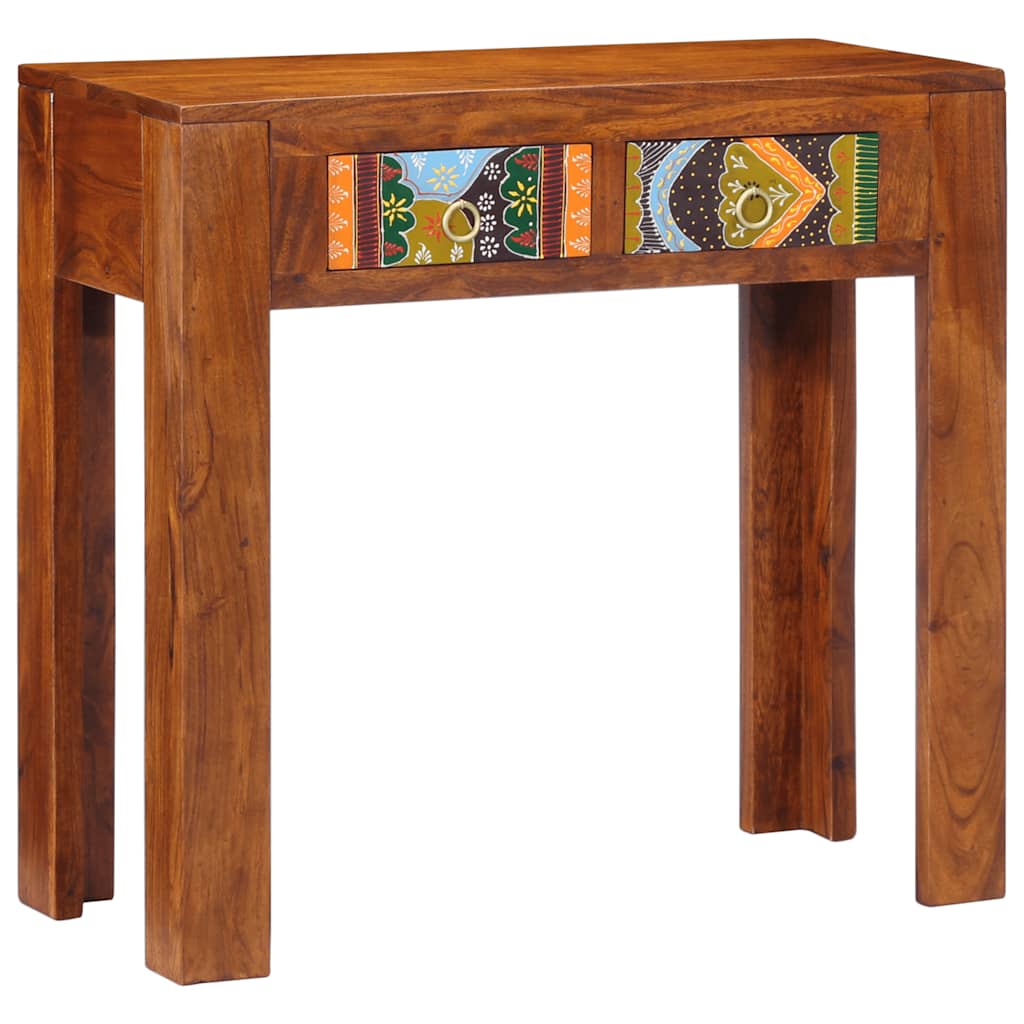 Table console 80x35x75 cm bois massif d'acacia Tables console vidaXL