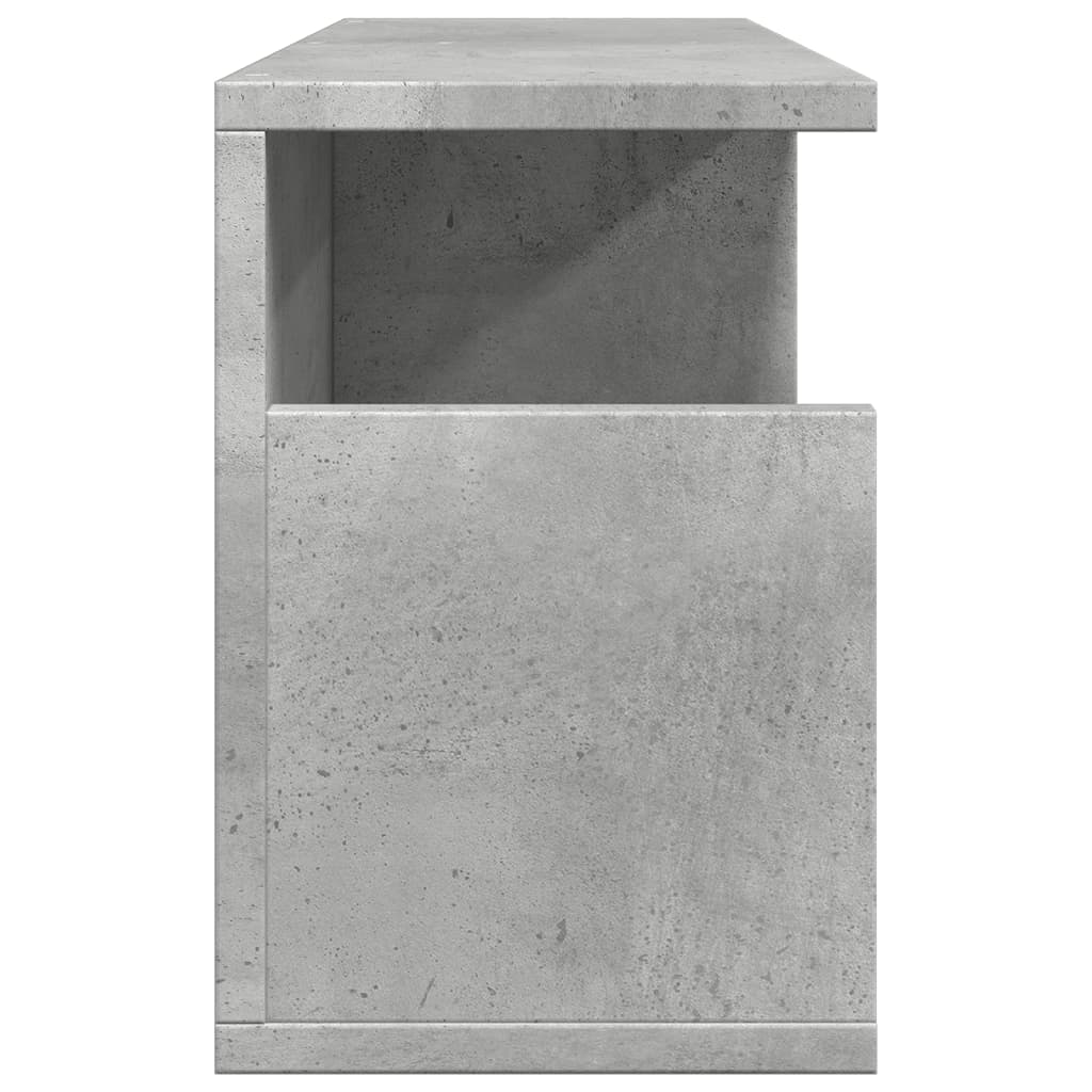 Armoire murale 60x20x30 cm gris béton Bois d'ingénierie Étagères murales & corniches vidaXL   