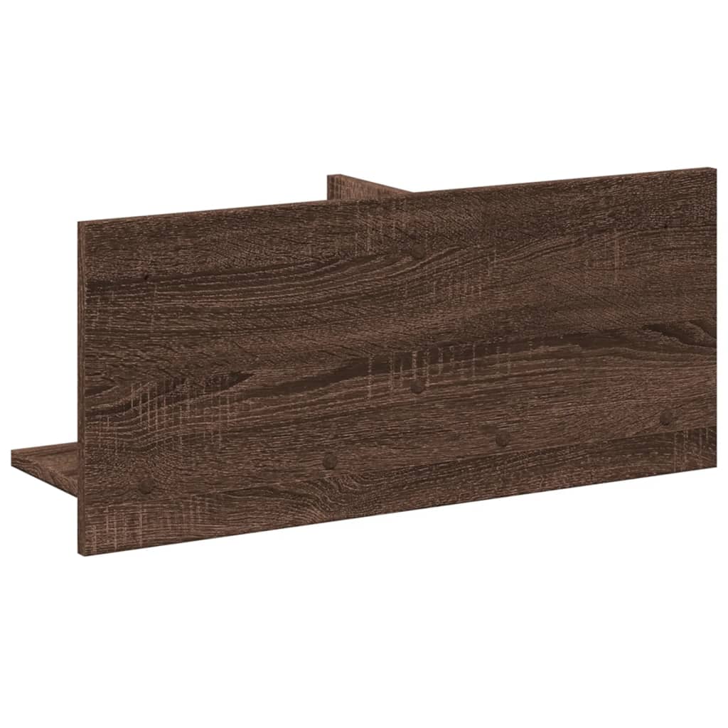 Armoire murale 70x16,5x30 cm chêne marron bois d'ingénierie Étagères murales & corniches vidaXL   