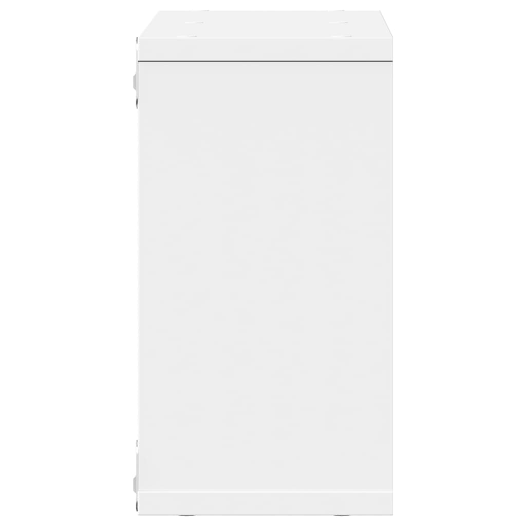 Armoire murale 60x16x30 cm blanc bois d'ingénierie Étagères murales & corniches vidaXL   