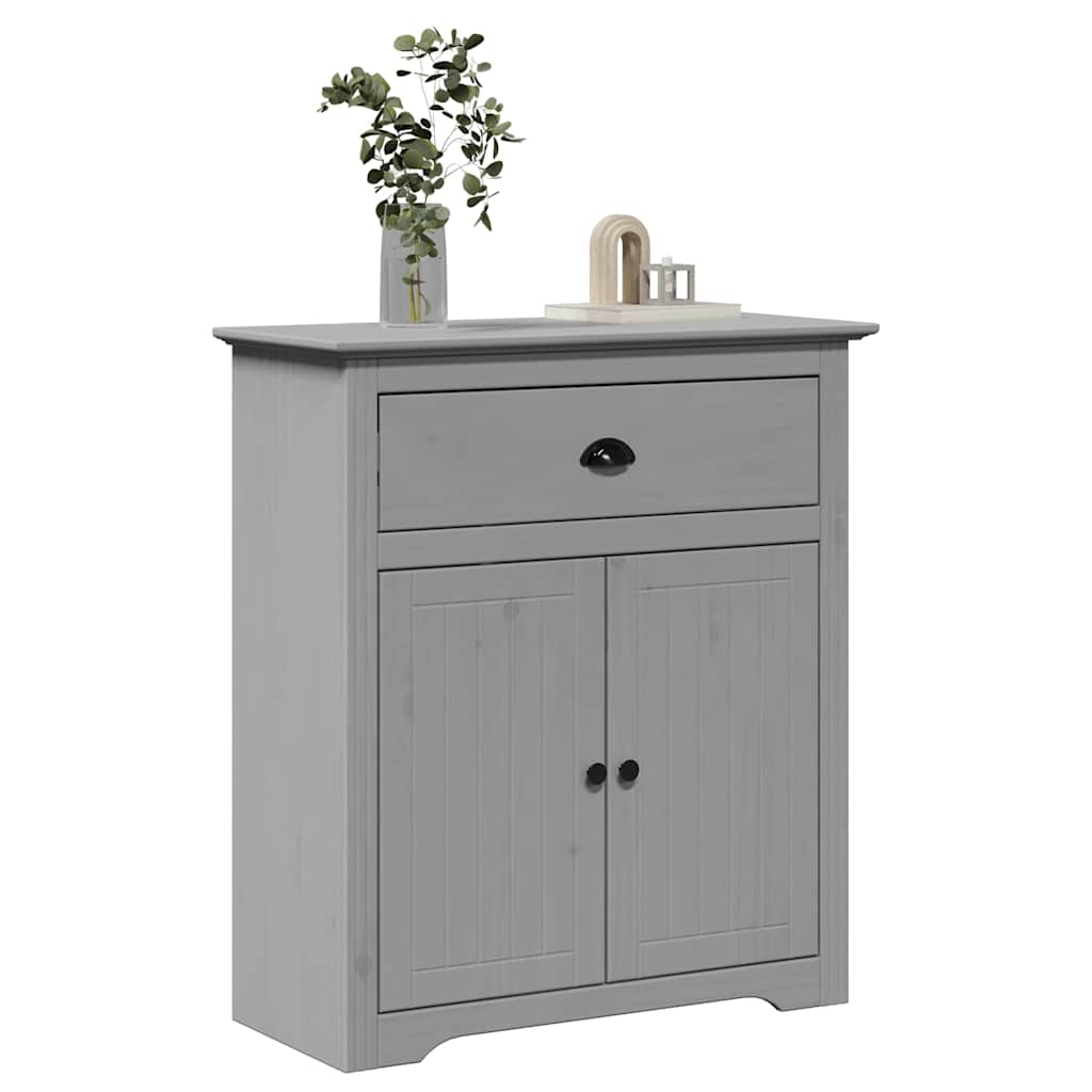 Armoire de couloir BODO gris 80x35x90 cm Coffres de rangement vidaXL   