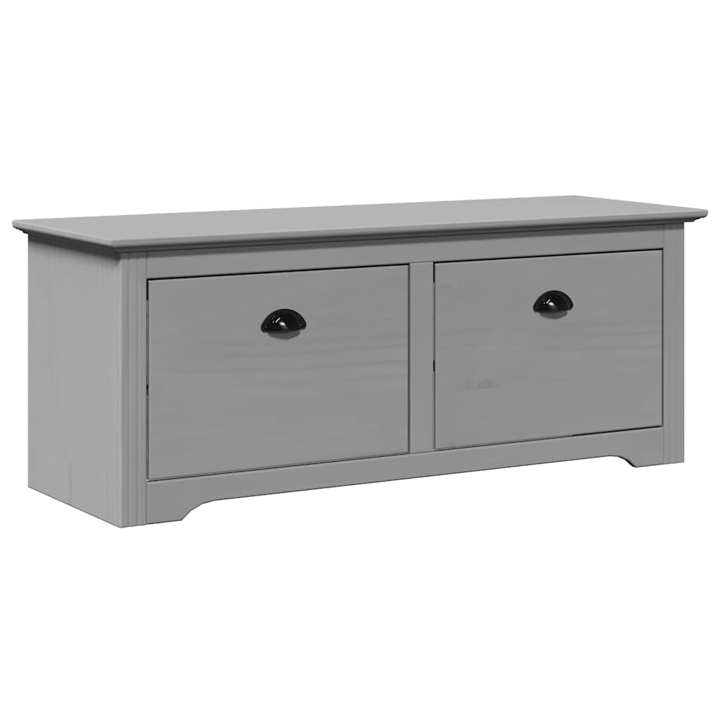 Banc de couloir BODO gris 114x40x45 cm Bancs coffres vidaXL   