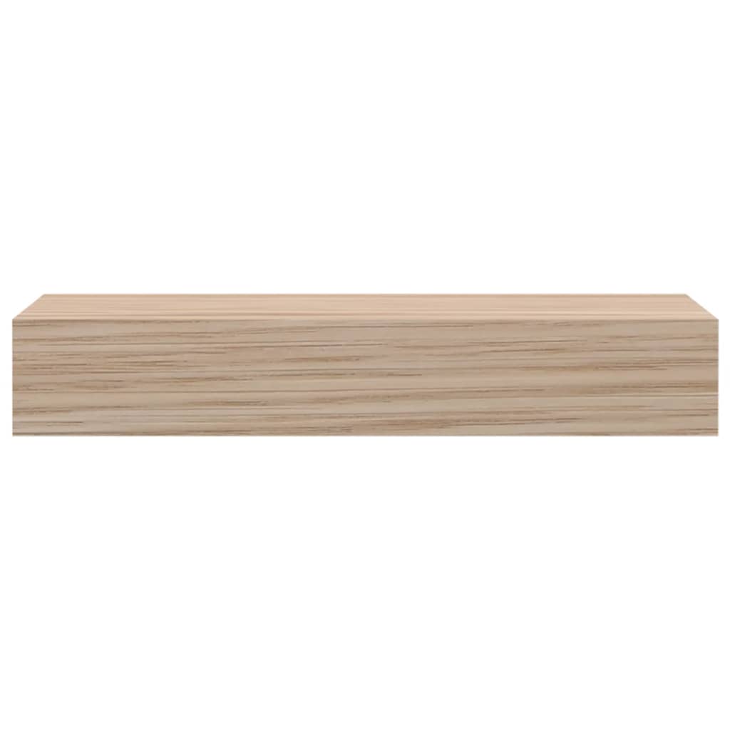 Étagères flottantes 2 pcs 23x23,5x4 cm bois d'ingénierie Étagères murales & corniches vidaXL   