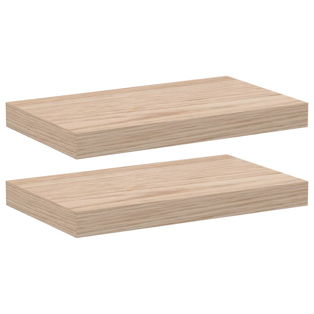 Étagères flottantes 2 pcs 40x23,5x4 cm bois d'ingénierie Étagères murales & corniches vidaXL   