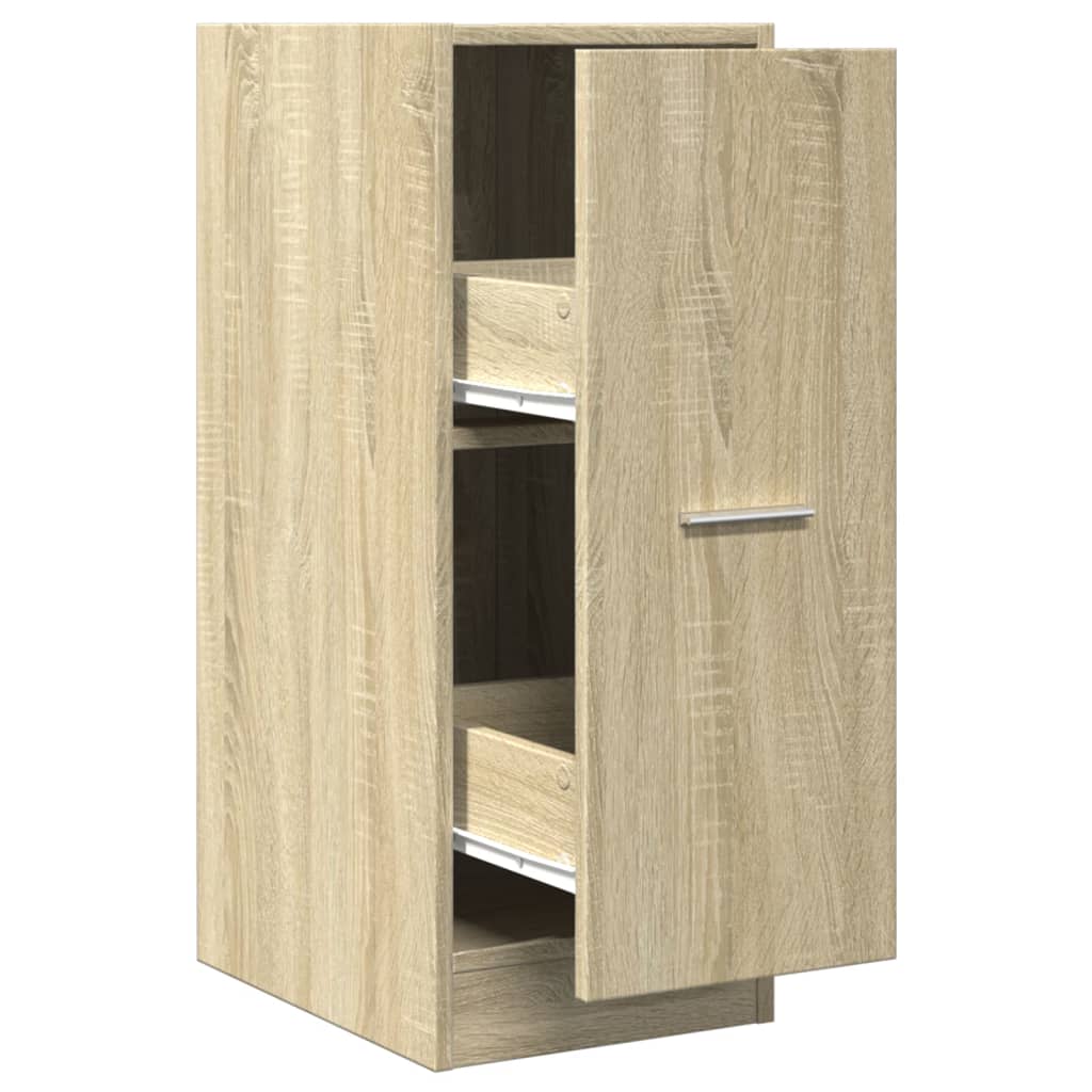 Armoire d'apothicaire chêne sonoma 30x41x77,5cm bois ingénierie Casiers & armoires de rangement vidaXL   