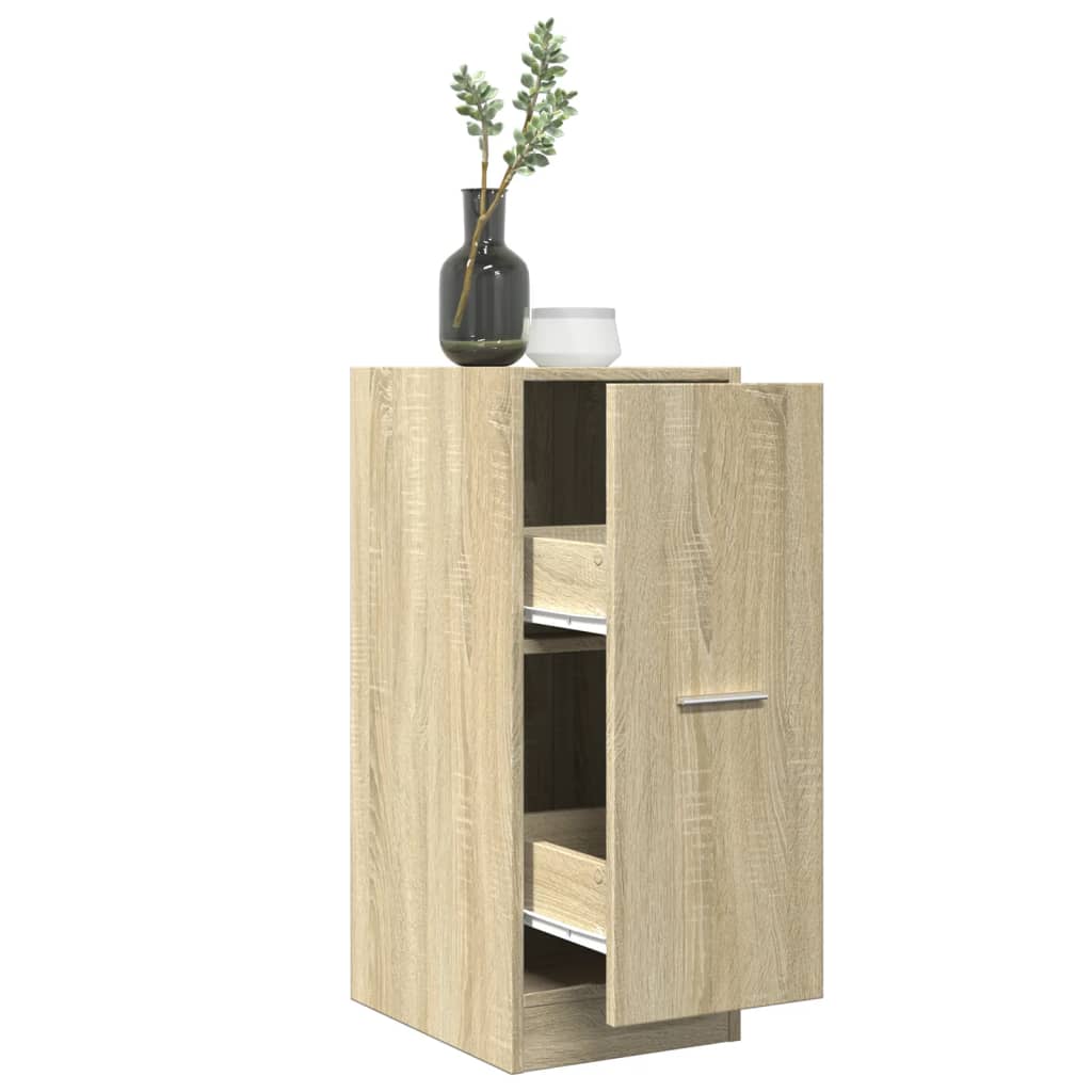 Armoire d'apothicaire chêne sonoma 30x41x77,5cm bois ingénierie Casiers & armoires de rangement vidaXL   