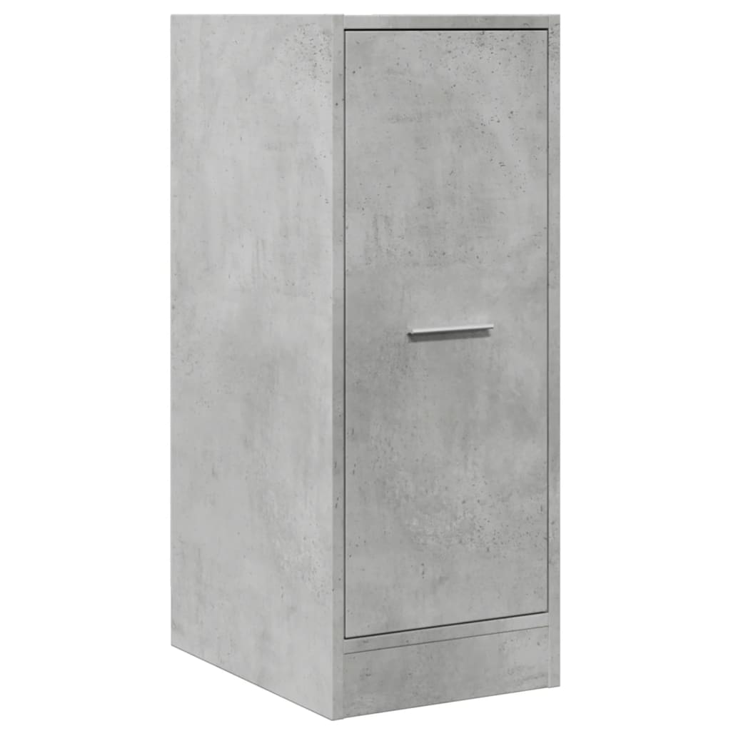 Armoire d'apothicaire gris béton 30x41x77,5cm bois d'ingénierie Casiers & armoires de rangement vidaXL   