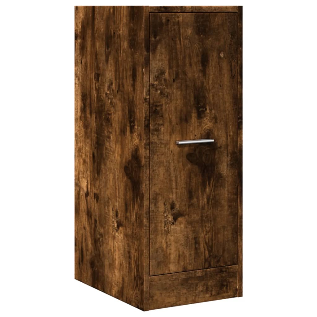 Armoire d'apothicaire chêne fumé 30x41x77,5cm bois d'ingénierie Casiers & armoires de rangement vidaXL   