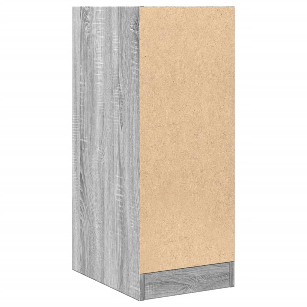 Armoire apothicaire sonoma gris 30x41x77,5 cm bois d'ingénierie Casiers & armoires de rangement vidaXL   